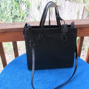 Radley London Tudor Black Close Tote Multiway Leather Bag